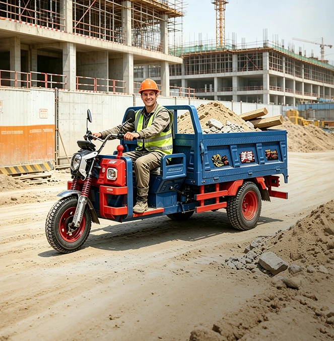 Heavy Load Electric Cargo Tricycles